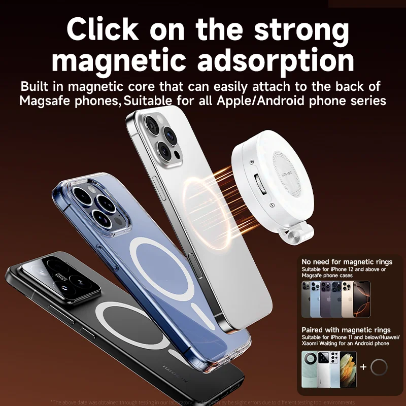 LED Selfie Fill Light for Mags - Photography Lighting Handheld 评论和价格