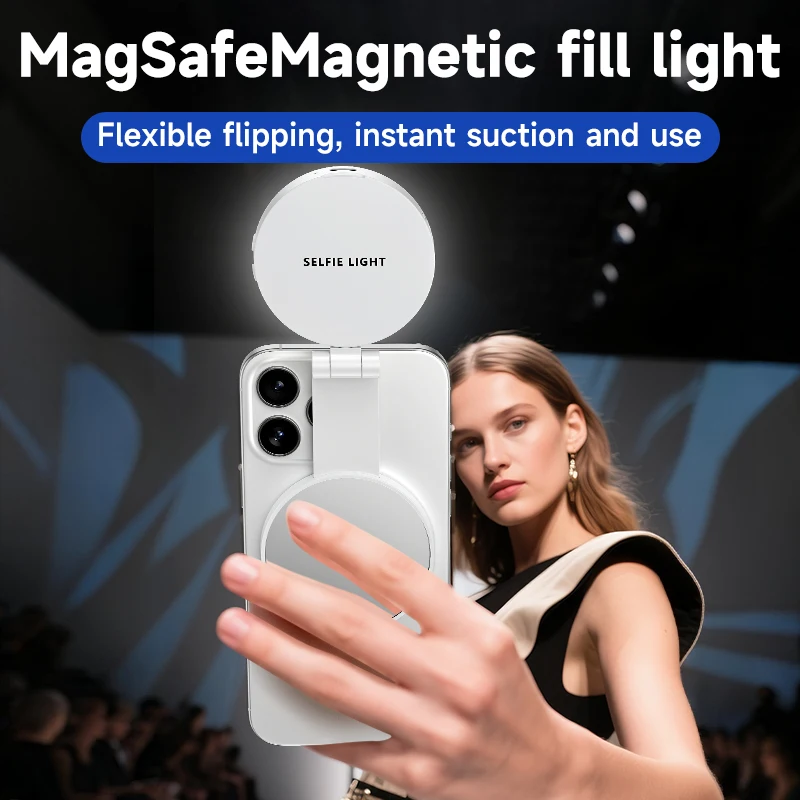 LED Selfie Fill Light for Mags - Photography Lighting Handheld 评论和价格