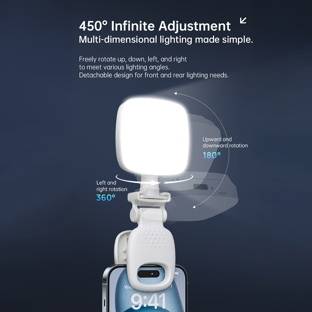 Portable Clip On Mini LED Self - Photography Lighting Handheld 评论和价格