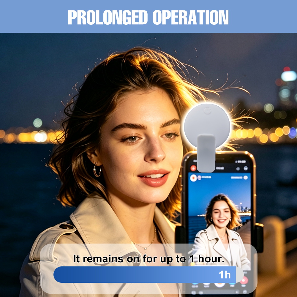 Clip LED Selfie Fill Light 3 B - Photography Lighting Description 评论和价格