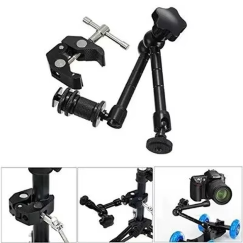 Super Clamp 7/11 Inches Adjust - Photography Lighting Description 评论和价格