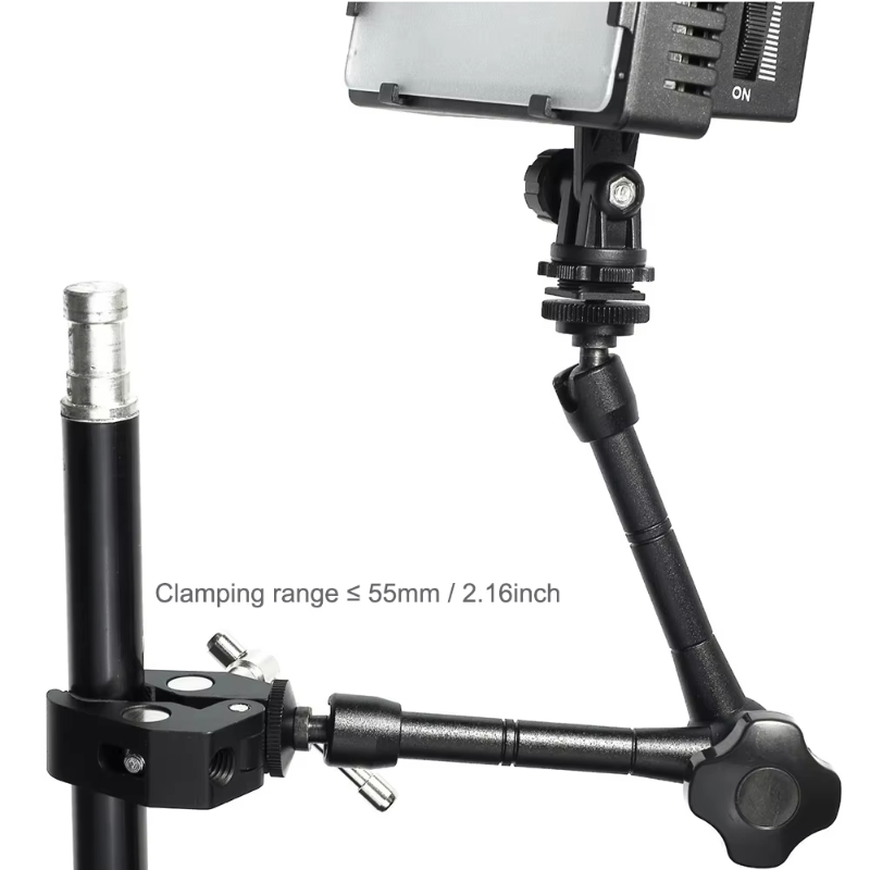 Super Clamp 7/11 Inches Adjust - Photography Lighting Description 评论和价格